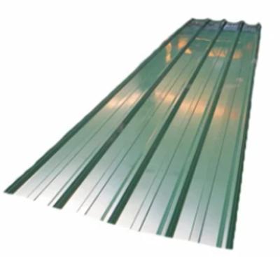 China PPGL Color Coated Galvanized Corrugated Steel Panels AZ120 S320GD 0.75mm Te koop
