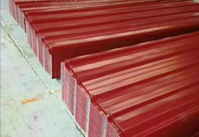 China Galvalume Corrugated Color Coated Roofing Sheets AZ80 S320GD 0.85mm en venta