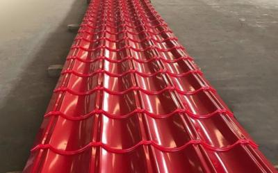 China Color Coated Roofing PPGI Galvanized Corrugated Steel Sheet SGCC SPCC DC51D for sale
