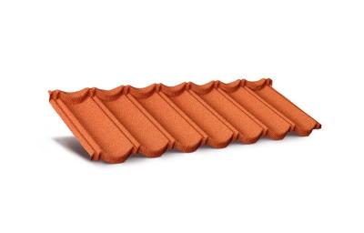 China Classic Tile Stone Coated Metal Roof Tiles Weather Resistant Galvanized Roofing Material Roof Tiles for Architecture for sale