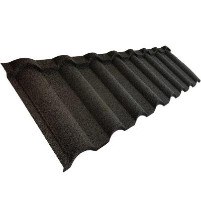 Китай Черный цвет Milano Tile Stone Coated Metal Tile Bond/Shingle/Classic/Roman/Groove/Elite/Makuti Grained/Wave Tiles (Каменная плитка, покрытая металлическими плитками) продается