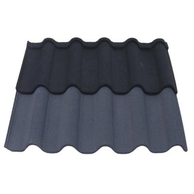 China GOLAN TILE Groove Deep Roman Tile Colorful Stone Coated 0.40mm Aluzinc Roofing Sheets for Sale Warranty 30-50 Years for sale