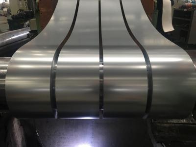 China G550 Afp Anti Finger Print Hot DIP Galvalume Steel Strip Zincalume Slit Coil For Purlin 0.95*182mm for sale