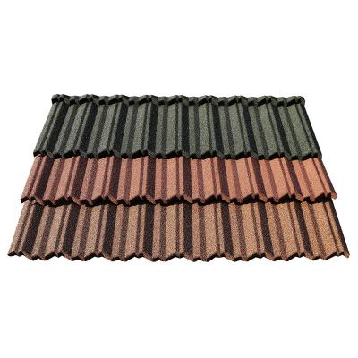 China Klassieke weerbestendige gegalvaniseerde dakbedekkingsmateriaal met metalen bekleding van steen dakpannen ISO9001, CE, testrapport, enz. Te koop