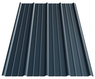 China Ral Colored PPGI PPGL Roof Material HDP Dx51d Dx52D Prepainted Corrugated Metal Sheets PE Metal Corrugated Trapezoid zu verkaufen