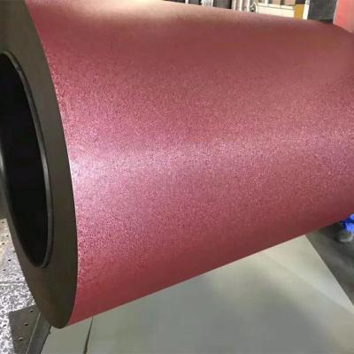 China WrinkledAnti-Climate Textured Matt Prepainted Steel Precoated Galvanized Steel Coil Fire Resistance, Recyclable for sale