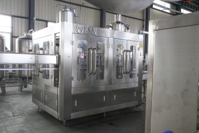 China Full Automatic Filling Screw Capping 2 In 1 Machine Bottle Filler Milk Drinks Production Line for sale