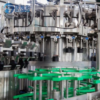 China CSD Juice Beer Glass Bottle Filling Machine Purified Water Production Line 3500 ~ 4500BPH for sale