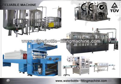 China Industrial 3 in 1 Monoblock Vertical Filling Machine Soft Drink Bottling Equipment for sale