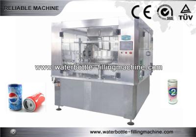 China Hot Drinking POP Can Filling Machine Liquid Filler Equipment 0~400 Cans / Min for sale