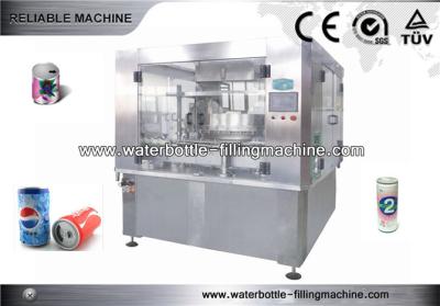 China Beer Soda Water CSD Can Filling Machine , Can Sealing Equipment Big Capacity for sale