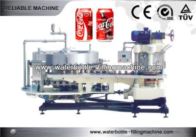 China Aluminum Can Beverage Filling Machine 2 In 1 Monoblock Bottle Sealing Machine for sale