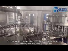 adjust video for the 8000BPH carbonated drink filling machine