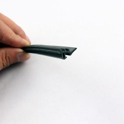 China Artículo liso de goma de la tira FKM PTFE del sello de la prenda impermeable de cristal de la puerta en venta