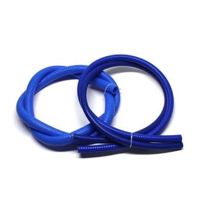 China 5.5mm Car Cooling Hoses 28mm ID Flexible Braided Black Silicone Heater Hose for sale