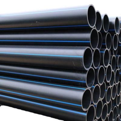 China 25mm - 300mm Black HDPE PE Pipe Double Screw Corrosion Resistant Large Diameter PE Pipe for sale