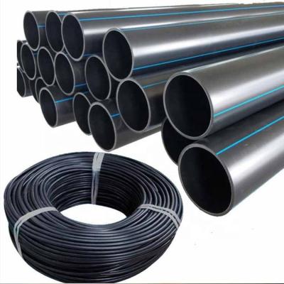 China 2 Inch HDPE PE Pipe PE 100 Pn 6 1500mm Polyethylene For Irrigation for sale