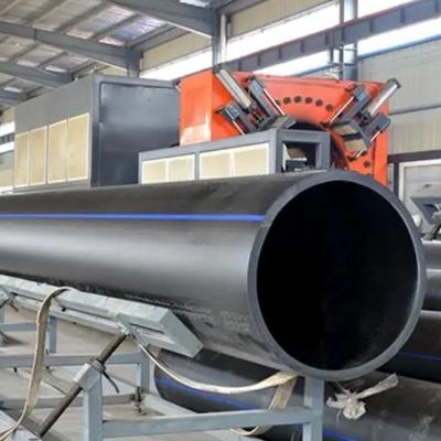 China SDR11 HDPE PE Pipe 32mm 63mm Black Plastic Water Supply Pipe For Conveying Water for sale
