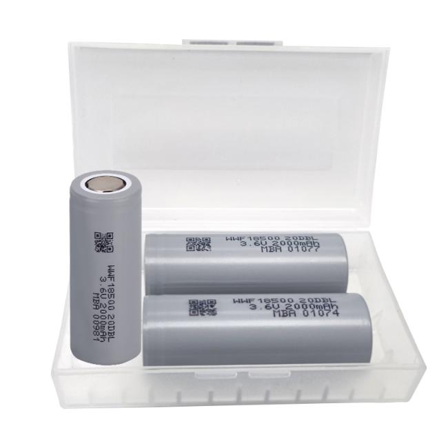 18500 Ultra-Low Cryogenic Battery Temperature -40 to 60 Degree 3.6V 2000mAh Lithium Ion Cryogenic Battery Manufacturer