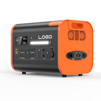 China Emergency Energy Supply Outdoor Power Bank Generator Portable Power Station with AC/DC Inverter for sale