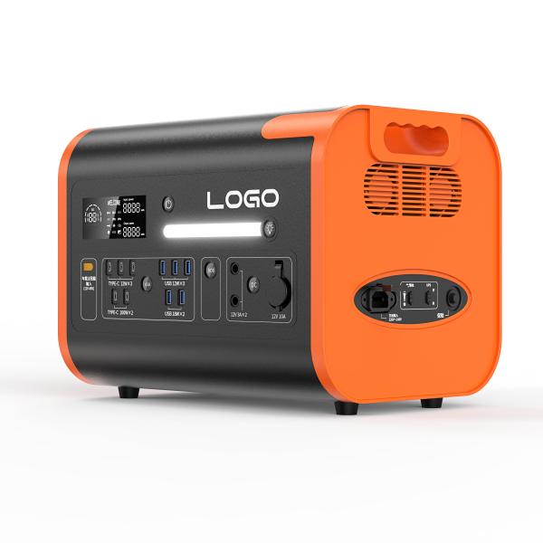 Quality Emergency Energy Supply Outdoor Power Bank Generator Portable Power Station with AC/DC Inverter for sale