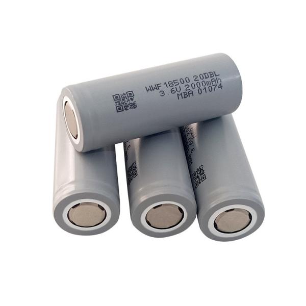 Quality UN38.3 Li Ion Low Temperature 18650 30ml Li Ion Cylindrical 3.6V for sale