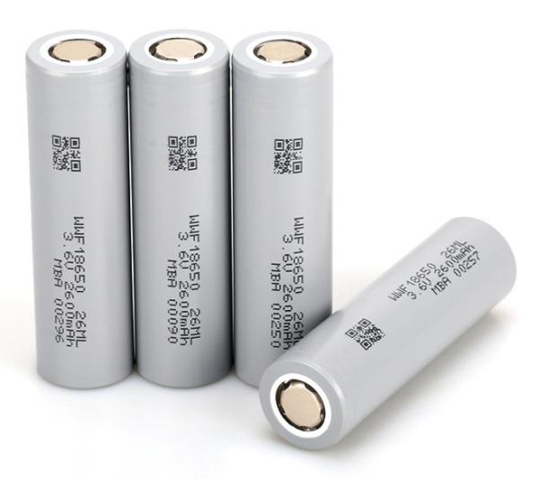 Quality 2000mAh Cylindrical Lithium Ion Cell MSDS Low Temp Batteries for sale