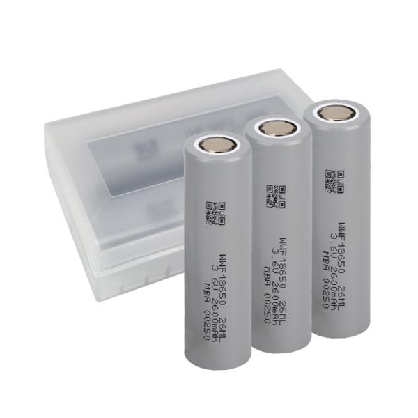 Quality 2000mAh Cylindrical Lithium Ion Cell MSDS Low Temp Batteries for sale