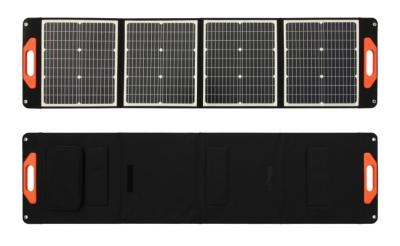 China Camping Travel Photovoltaic 100W Foldable Solar Panel 12V Output Charger CE Certified for sale
