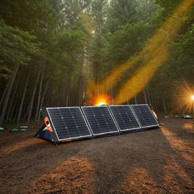 China Sistema de paneles solares de emergencia de 300 Watt MSDS Kit de generador de energía solar portátil en venta