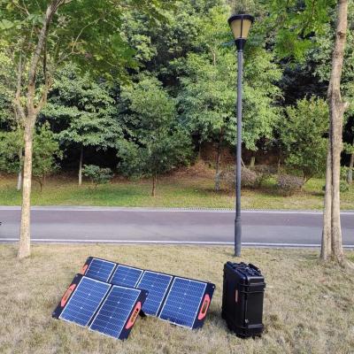 China 120W Portable Solar Cells Camping Solar Panels Monocrystalline for sale