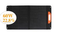 Quality 30W*2PCS MSDS Folding Flexible Solar Panels UN38.3 Monocrystalline Silicon Solar for sale