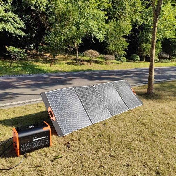 Quality 22.8% Conversion Efficiency and Foldable 200W Solar Panels for Outdoor RV for sale