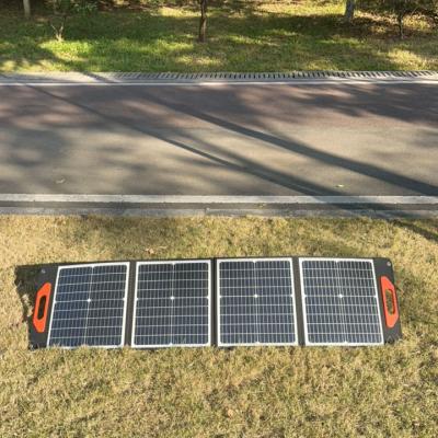 China Open Size 169.8*43.1*3.2cm/66.9*17*1.3in Portable Solar Panel 100W Foldable Xt60 Charger for sale