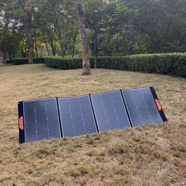 Quality Open Size 169.8*43.1*3.2cm/66.9*17*1.3in Portable Solar Panel 100W Foldable Xt60 for sale