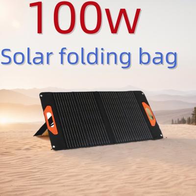 China Painéis Solares Portáteis Móveis de 100 W Solução de Energia Sustentável à venda
