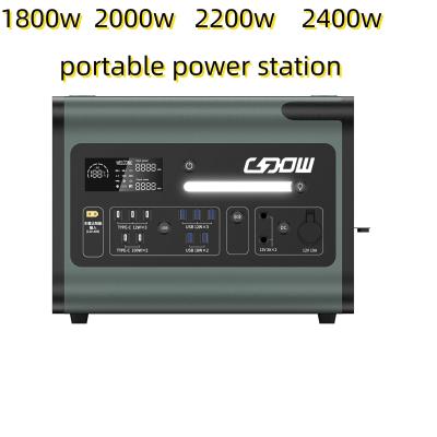 China 2048wh Solar Power Station with Inverter Panel and 220V AC Output Portable Power Supply for sale