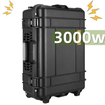 China 3000wh High Capacity LiFePO4 Lithium Battery Portable Power Station for Angle Grinder for sale