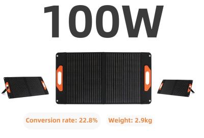 중국 블랙 싱글 크리스탈 태양 전지 패널 100W 싱글 크리스탈린 실리콘 태양 전지 판매용