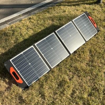 China Panel solar plegable de cristal único de 200W para camper RV en venta