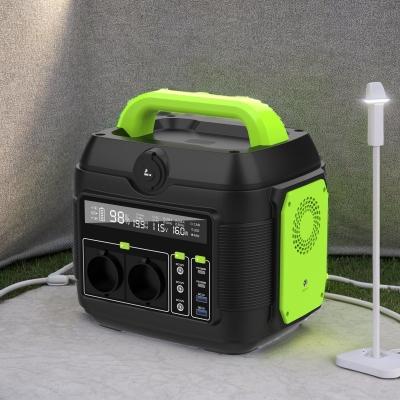 China 110V 220V LiFePO4 Battery DC AC Multiple Interfaces Portable Solar Power Station Ideal for Home for sale