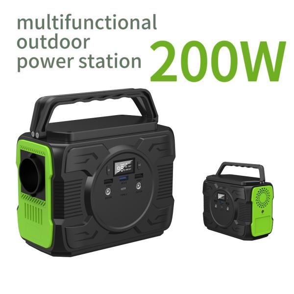 Quality Modified Wave AC Output 200W Portable Power Supply for Outdoor Camping and for sale