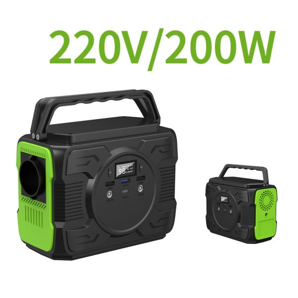 Quality 200W 300W Energy Storage Portable Solar Power Station with DC1 2 Output 12V-16 for sale