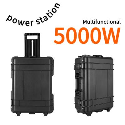 China 4800wh Capacity 5000W Portable Backup Generator 6-7h Charging Time Solar Power Station for sale