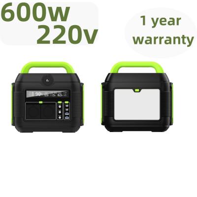 China 600W 110/220V-50Hz/60Hz Portable Power Station Solar Generator for Direct Distribution for sale