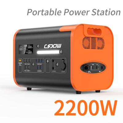 China 2000wh Solar Energy Backup Portable Emergency Power Bank Power Station Request Sample for sale