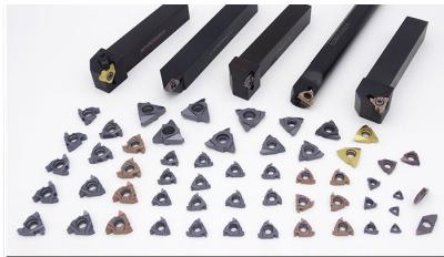 China High Speed 16NR PVD Tungsten Carbide Insert Threading Tool For Metal Cutting for sale