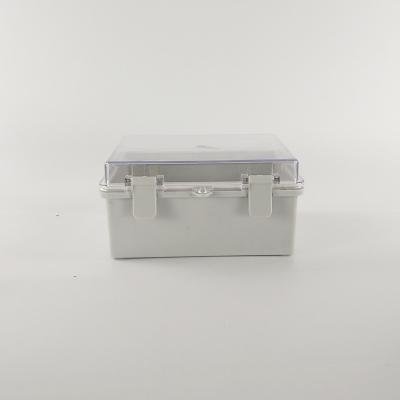 China 220x170x110mm Dustproof Hinged Plastic Electrical Enclosures for sale