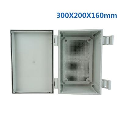 China 300x200x160 Hinged Plastic Enclosures for sale