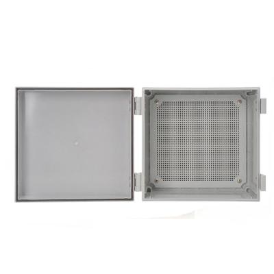 China Dustproof Electrical ABS 300x300x180mm Hinged Enclosure Box for sale